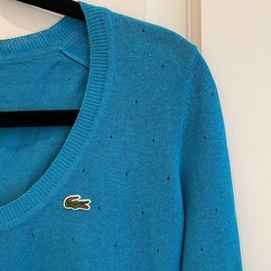 Lightweight Lacoste sweater -perfect condition.